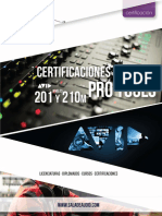 Certificación Protools