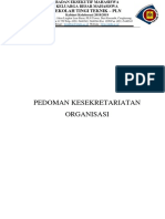 Pedoman Kesekretariatan Organisasi: Sekolah Tingi Teknik - PLN