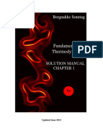 Borgnakke Fundamentals of Thermodynamics 8th Solution Manual
