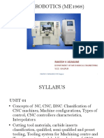 CNC and Robotics Course Overview