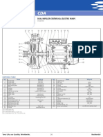 CDA Dual Impeller Centrifugal Electric Pumps