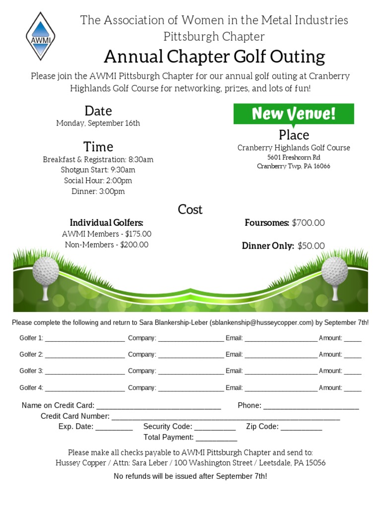 The Fan 93.7 Pittsburgh Golf Outing