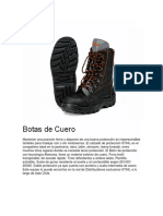 Bota Anticorte Ranger