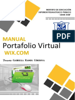 Manual de Portafolio Virtual - 2019