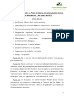 nota informativa sobre el pleno ordinario del ayuntamiento de san pedro manrique de 1 de agosto de 2019