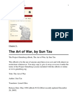 Art of War Sun Tzu