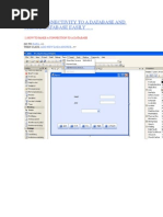 Learn Databaseconnectivity in C# Net