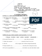 A) From A, B, C and D, Choose The Right Options: (5X9 45)