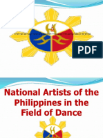 National Artists of the Philippines in Dance