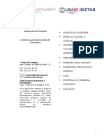 LICENTIERE Activitatea Particulara Detectiv Paza PDF