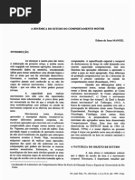 A Dinamica Do Estudo Do Comportamento Motor