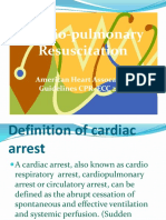 Cardio-Pulmonary Resuscitation: American Heart Assocation Guidelines CPR ECC 2010