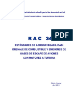 RAC  34 - Drenaje Combustible y Emisiones  Gases de Escape Aviones Motores a Turbina.pdf