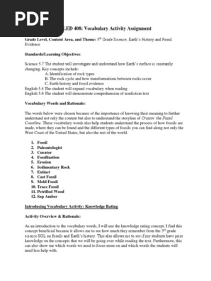 final vocab assignment