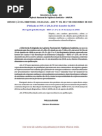 Resolução Da Diretoria Colegiada - Rdc Nº 256, De 17 de Dezembro de 2018