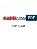 Game Tycoon User Manual