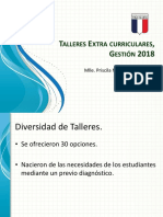 5 Talleres Extracurriculares