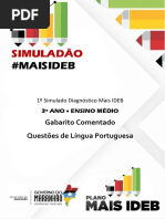 Gabarito Comentado Lingua Portuguesa