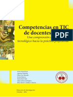 Competencias en TIC de Docentes