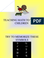 Math For Young Children