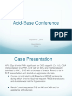 Acid Base Conference