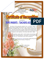 Cert of Recod 2019 A