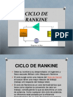 ciclo de rankine - trabajo