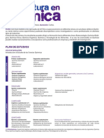 Plan de Estudios Lic Quimica 2017