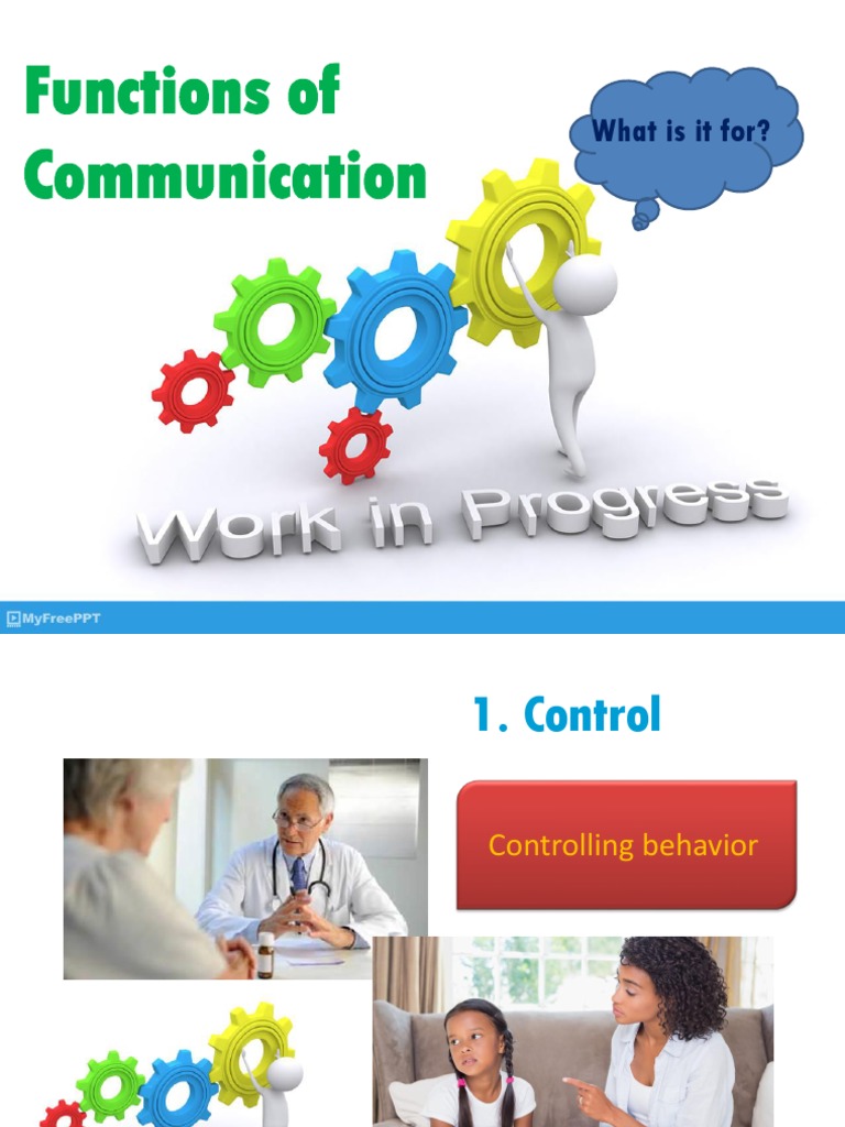 Functions of Comm | PDF