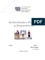 Actividades Fisicas y Deportivas. II