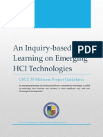 Midterm Project - Emerging HCI Technologies