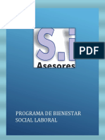 Programa de Bienestar Social Laboral