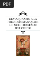 Novena A La Preciosa Sangre de Cristo Padre Bartolomé Saluzzo | PDF ...