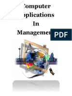 Computer Applications in Management