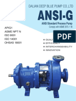 ANSI Standard Process Pump by Dalian Deep Blue Pump Co