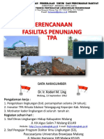 Perencanaan Fasilitas Penunjang Tpa