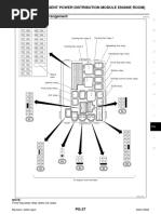 Ipdm E/R (Intelligent Power Distribution Module Engine Room) IPDM E/R Terminal Arrangement