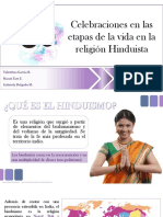 Celebraciones en Las Etapas de La Vida en La Religión Hinduista