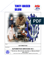 Competency-Based Automotive Curriculum