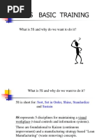 5S Basic Training Overview | PDF | Lean Manufacturing | Production And ...