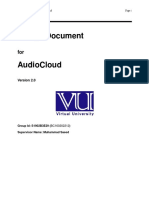 Design Document AudioCloud PDF