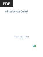 Etrust Access Control: Implementation Guide