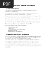 Types of Source Documents in Accounting | PDF | Debits And Credits ...