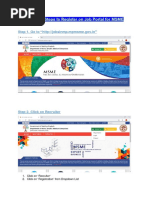 Process to Register on Job Portal for MSME