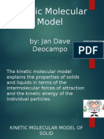 Kinetic Molecular Model