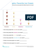 Favorite Ice Cream Picture Graphs