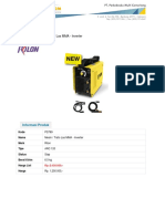 Trafo Las MMA - Inverter - Perkakasku