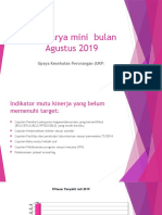 Lokakarya Mini Bulan Agustus 2019