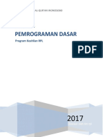 1modul Pemrograman Dasar PDF