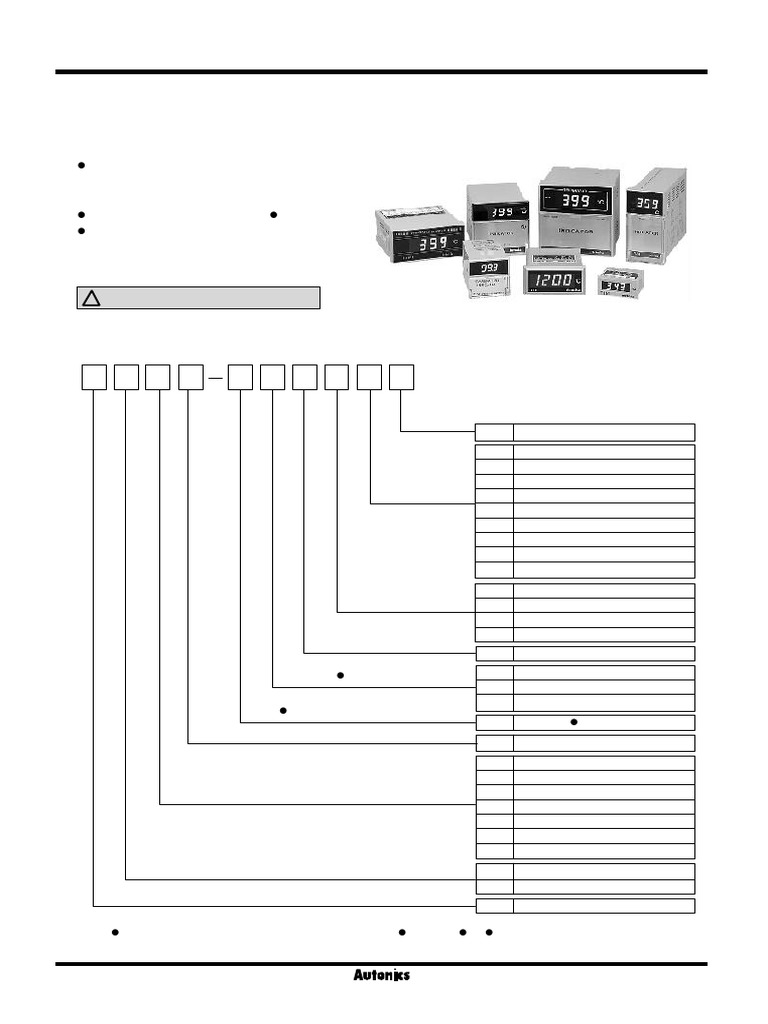 T3NI/T4YI/T4WI/T3SI/T3HI/T4MI/T4LI: Indication Type Only, Various Sizes ...
